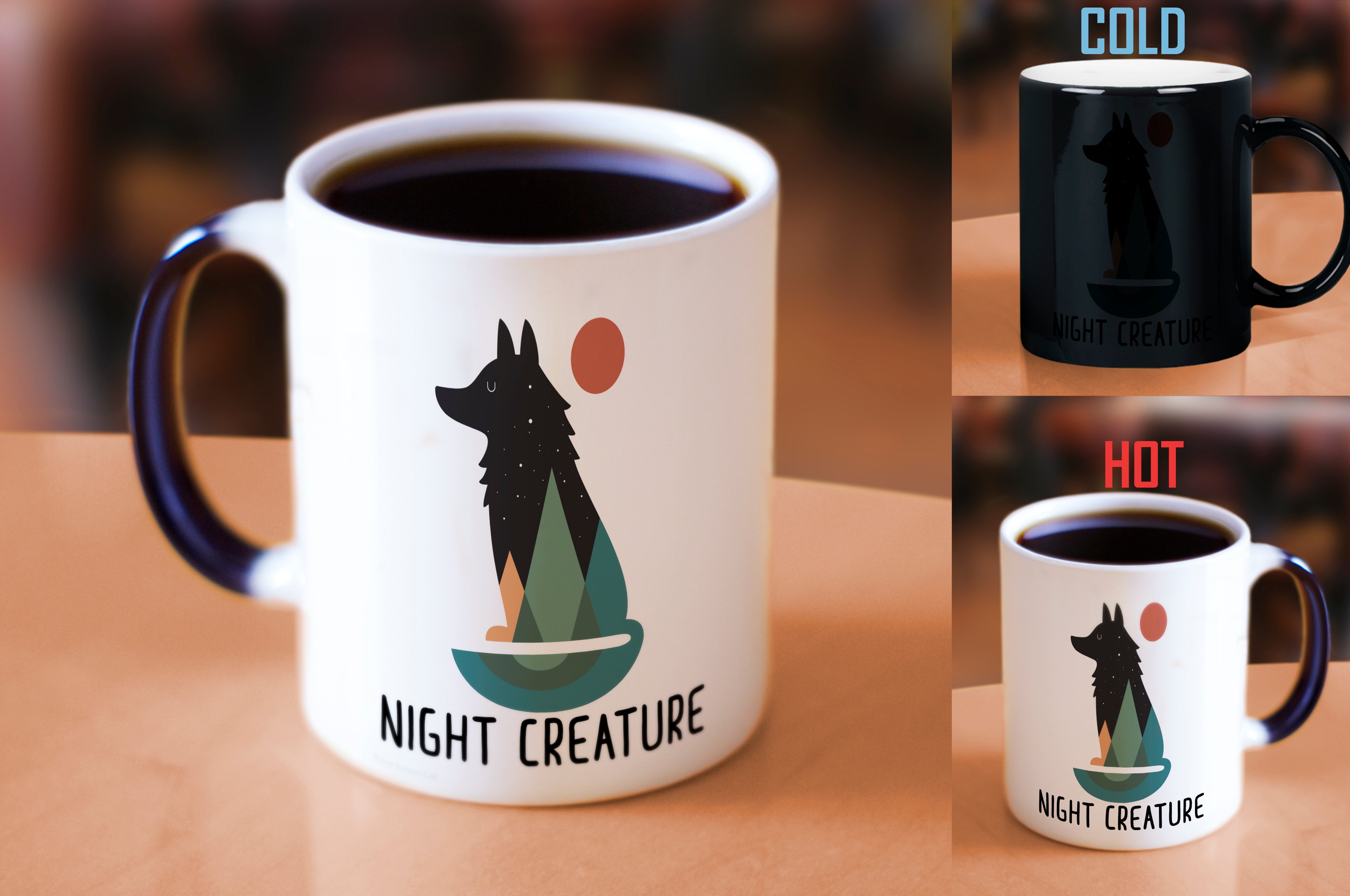 Trend Setter Original (Night Creature) Morphing Mugs®  Heat-Sensitive Mug MMUG1111